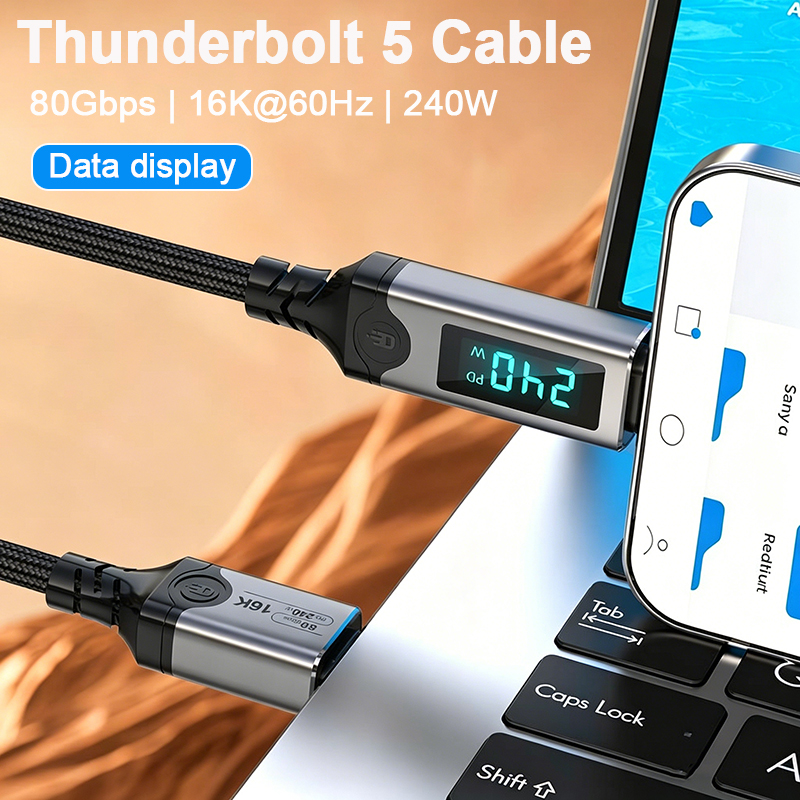 Home Security Robot - Кабель USB Type-C PD240W для быстрой