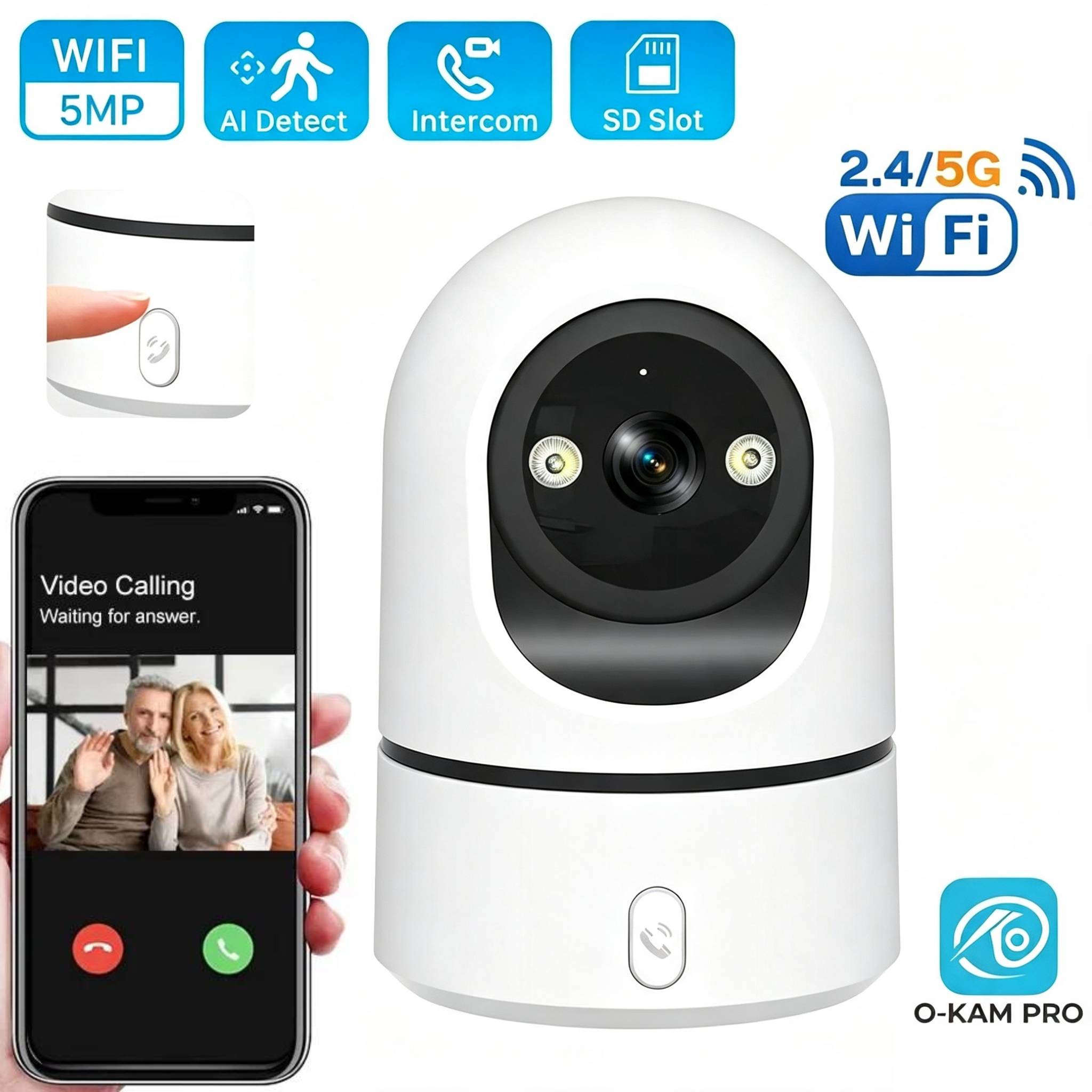 Eufy Camera E220 - 2.4G/5G WiFi Wi-Fi камера для внутреннего