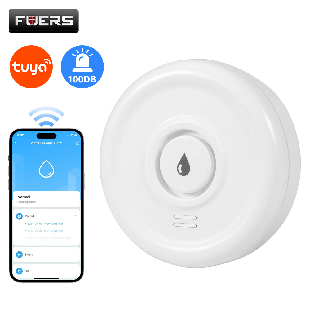 Sim Gsm Alarm - Детектор утечки воды Fuers, умная домашняя