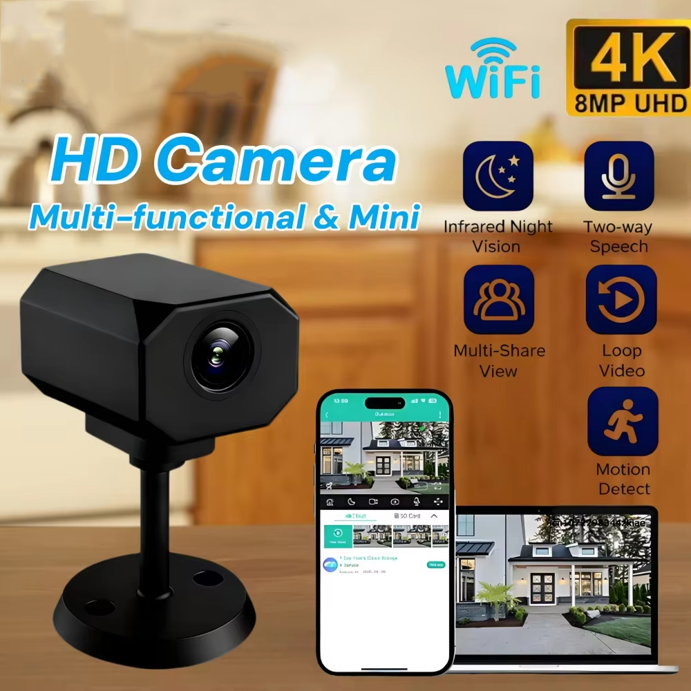 4K HD Wi-Fi камера безопасност – обзор и цена Home Security Items