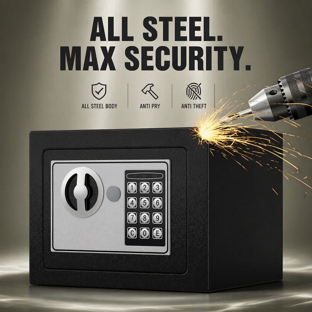 Цельностальной электронный сей – обзор и цена Home Security Box